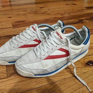 Tretorn Rawlins 3, Blue Red White, Women's 8